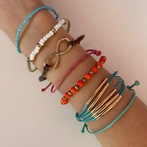 Aeropostale 7-Piece Bracelet Set